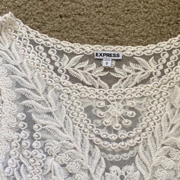 Express Lace Top - Picture 2 of 4